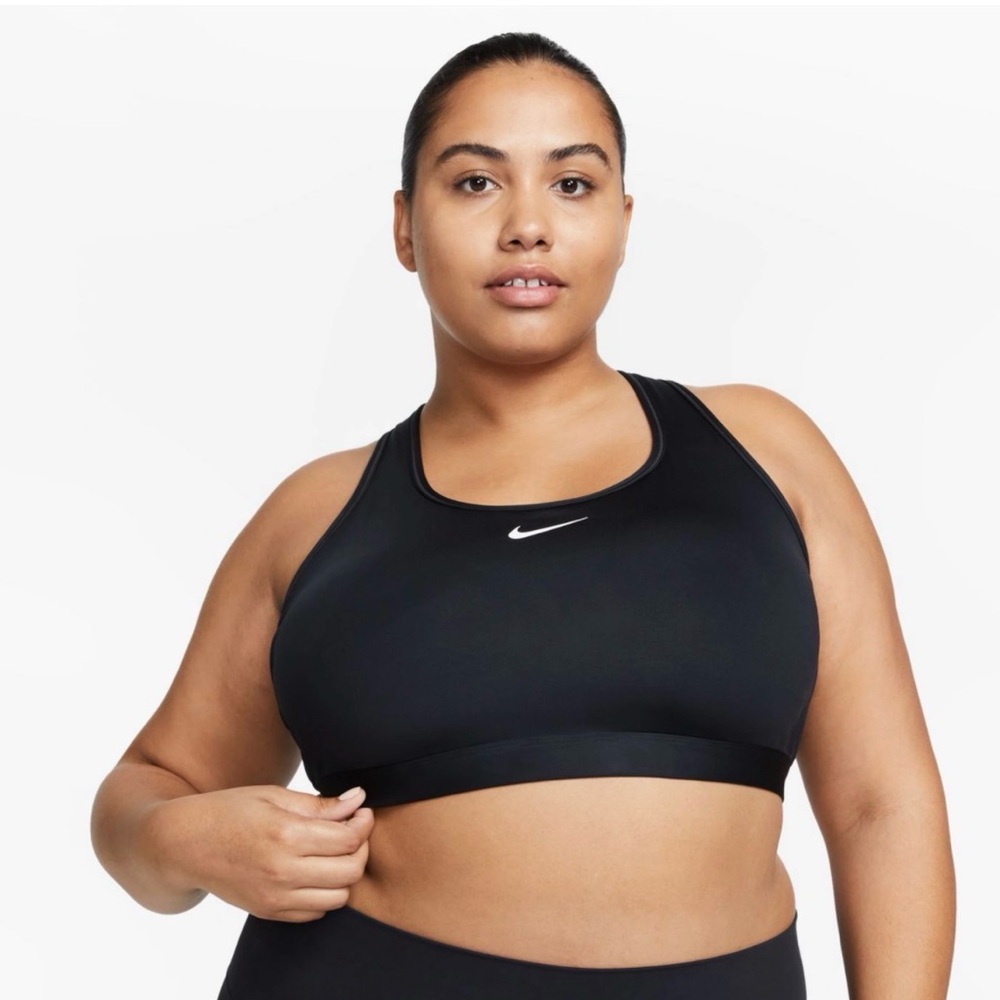 Nike Women's Black Racerback Sports Bra